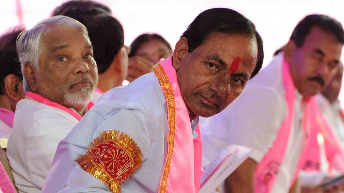 Telangana Chief Minister and TRS chief K Chandrashekar Rao.