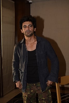 Mumbai: Actor Sunil Grover during a programme organised to promote their upcoming film "Pataakha" in Mumbai on Sept 24, 2018. (Photo: IANS)