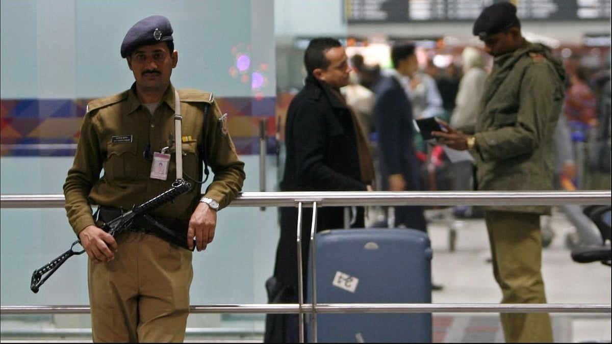 Security check at an Indian airport. Photo used for representation only.