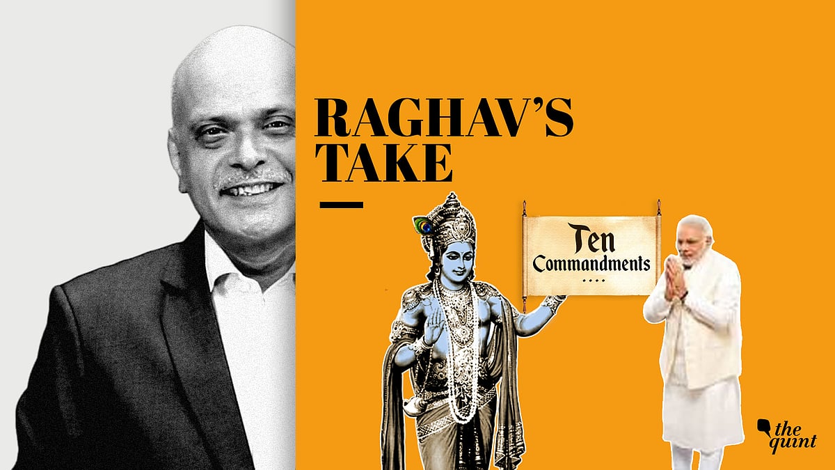 Ten commandments from Krishna to PM Modi in 2019