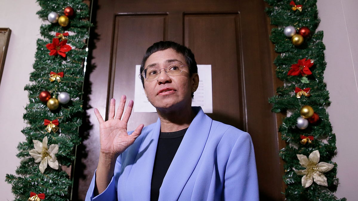 Photo of Maria Ressa, CEO of Rappler.