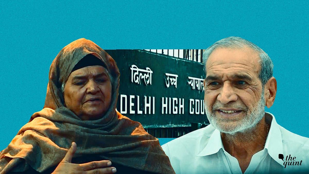 Jagdish Kaur (L) was the key witness whose testimony ensured the conviction of Congress leader Sajjan Kumar (R).