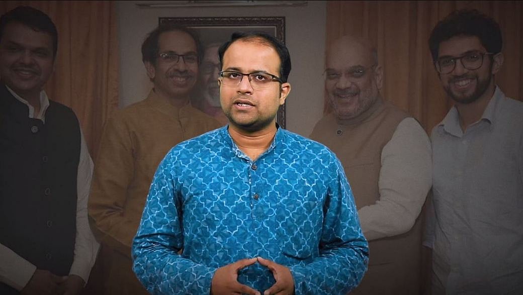 BJP and Congress compete over the ‘vikas’ done in Maharashtra.