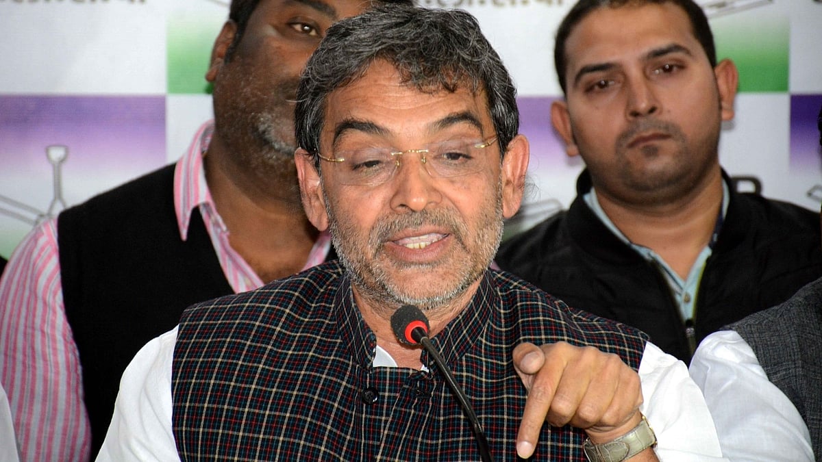 File photo of RLSP chief Upendra Kushwaha.