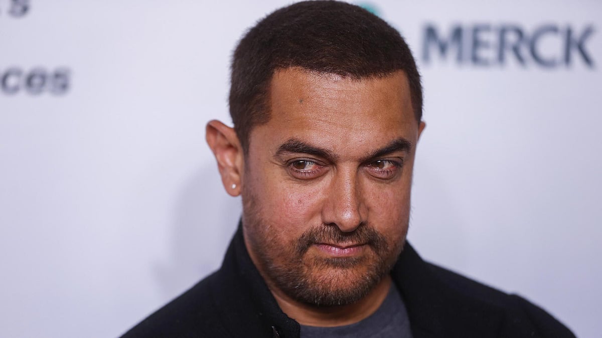 Aamir Khan at an event. 