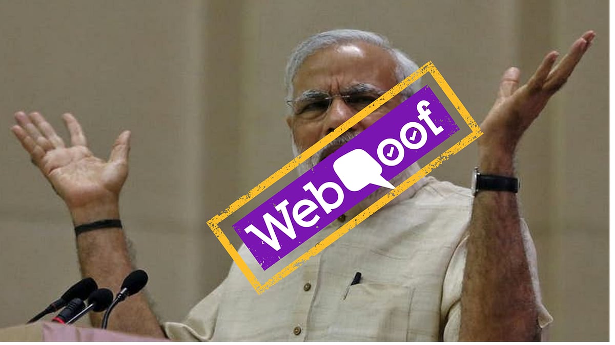 PM Modi falsely claimed that only 800 farmers in Karnataka received loan waivers