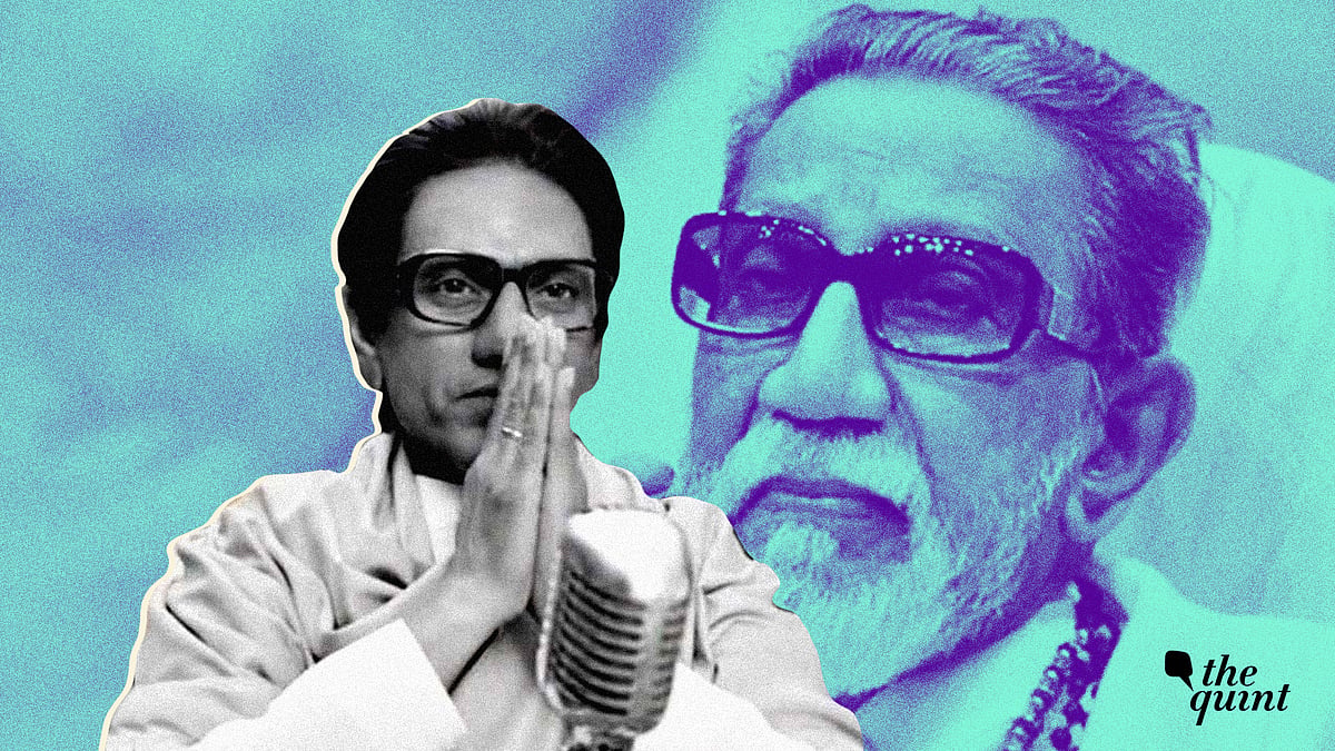 Nawazuddin Siddiqui portrays the late Bal Thackeray in the biopic ‘<i>Thackeray’</i>.