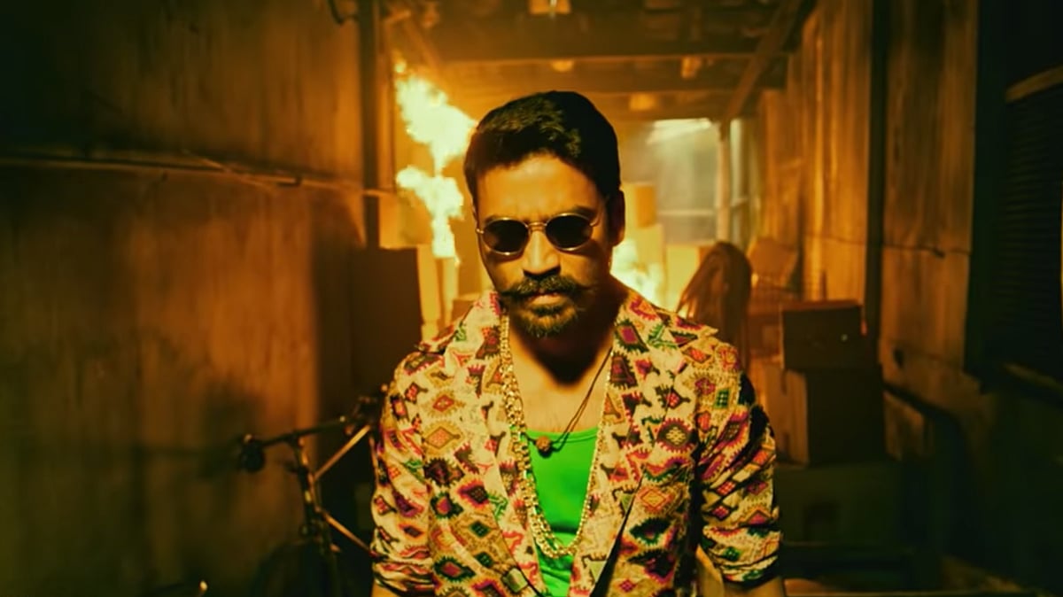 Dhanush in a still from <i>Maari 2.</i>