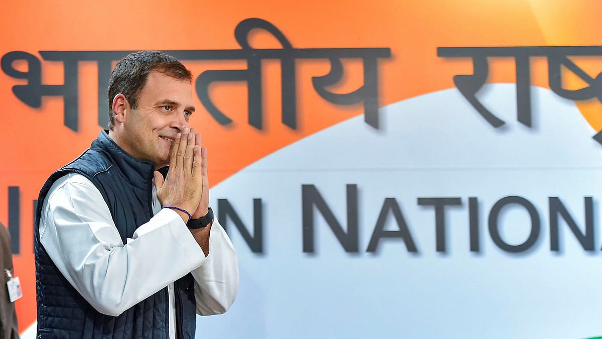 Congress President Rahul Gandhi addressed the media post the Assembly election results.