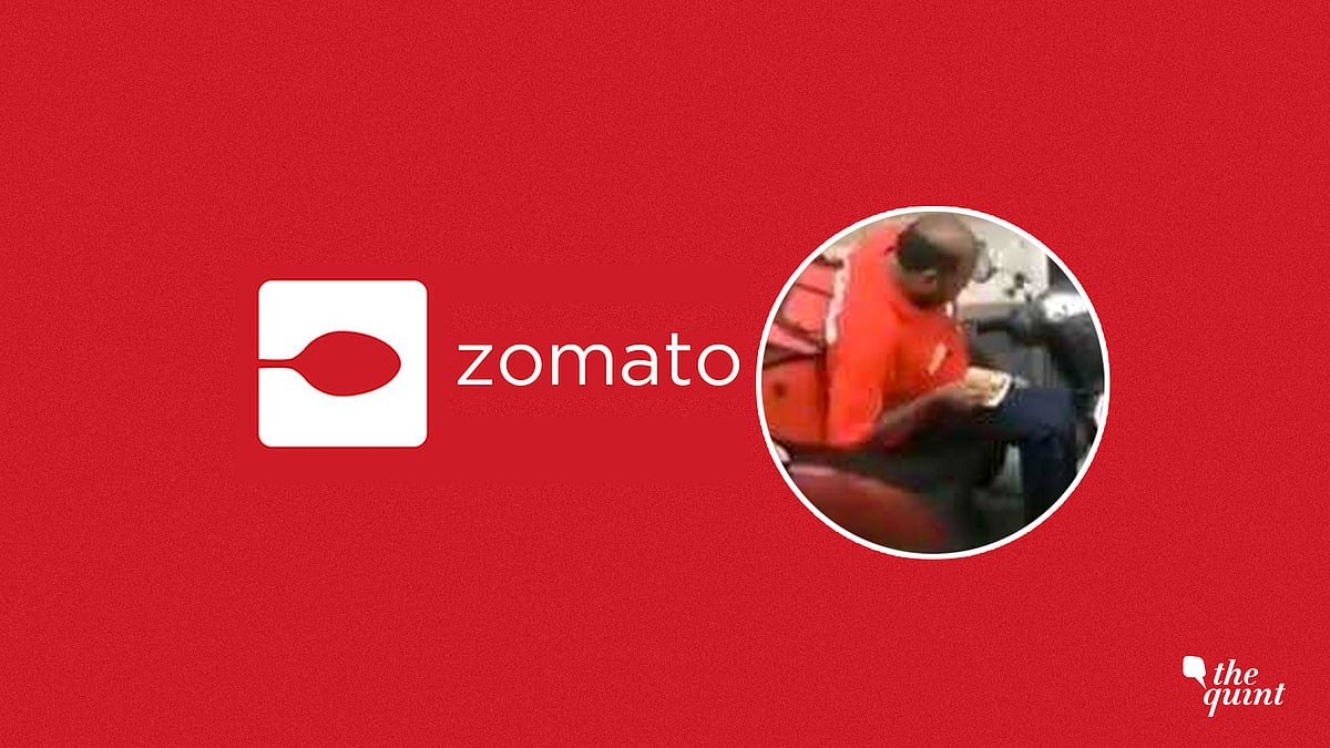 Zomato fires delivery executive who consumed food from packed food container.&nbsp;