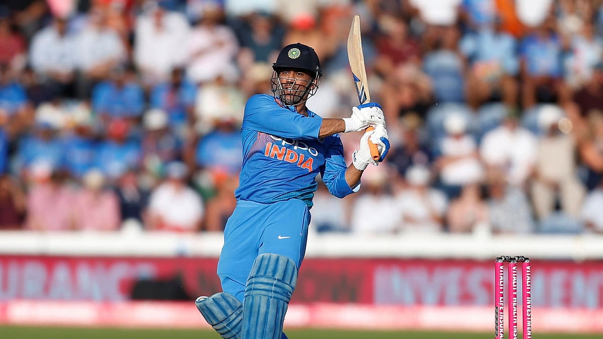 MS Dhoni had been left out of the Indian T20I squad for the three-match series in Australia in November.