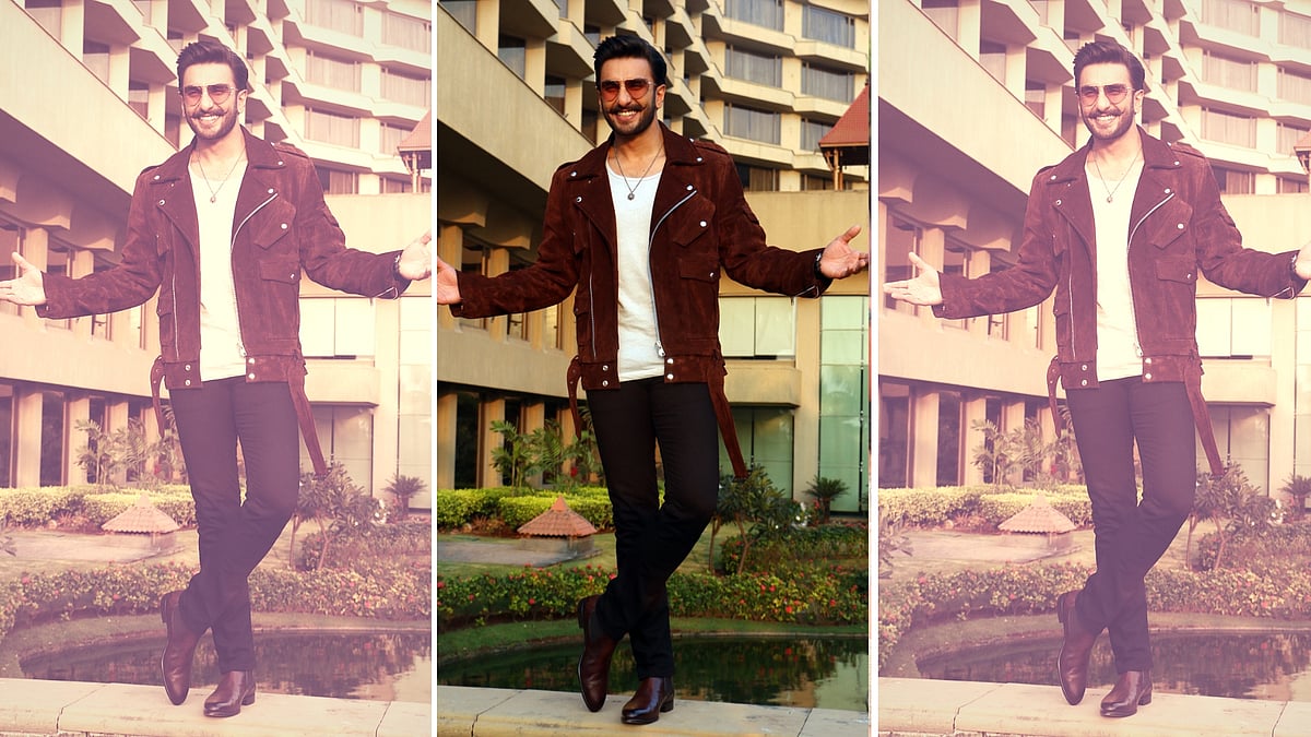 Ranveer Singh creates his own GIFs.