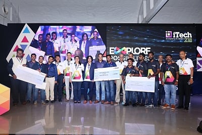 ITC Infotech organised a "Startup Showcase" and a programing Codeathon as part of iTech 2018 on December 8-9, 2018 in Bengaluru.