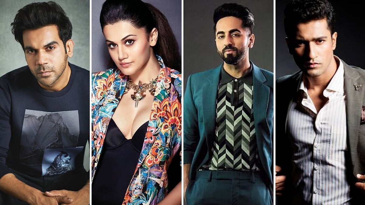 Rajkummar Rao, Taapsee Pannu, Ayushmann Khurrana and Vicky Kaushal.