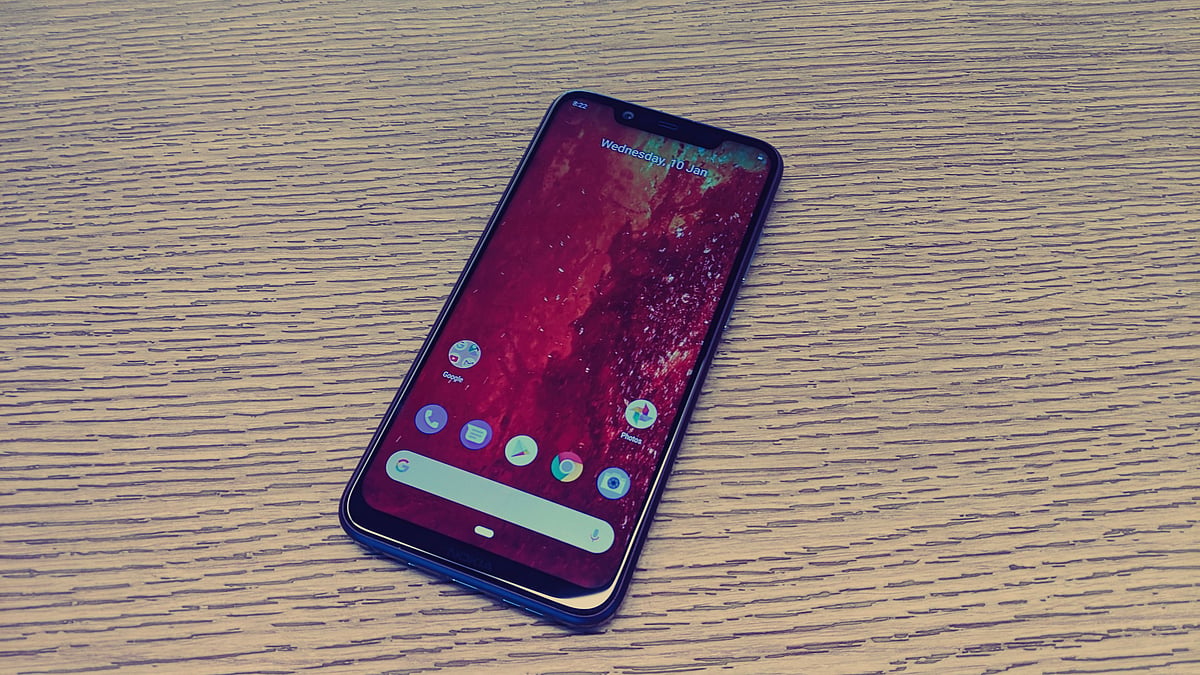 Nokia 8.1 comes with a 3500mAh battery. 