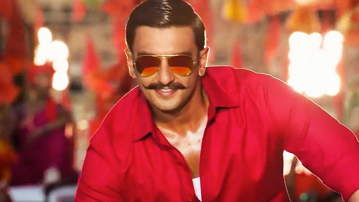 Ranveer Singh in a still from <i>Simmba</i>. 