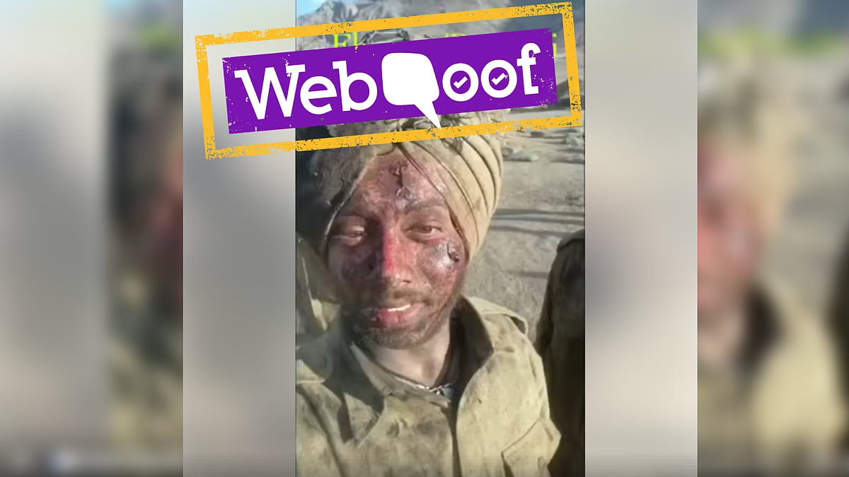 A viral video falsely claims that the men in the video are soldiers of the Indian Army.