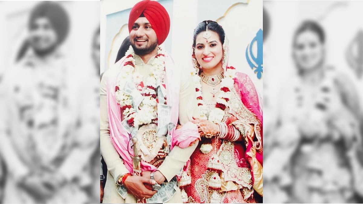 Yo Yo and wife Shalini at their wedding.