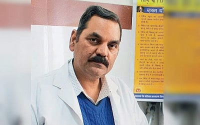 Omesh Kumar Bharti. (File Photo: IANS)