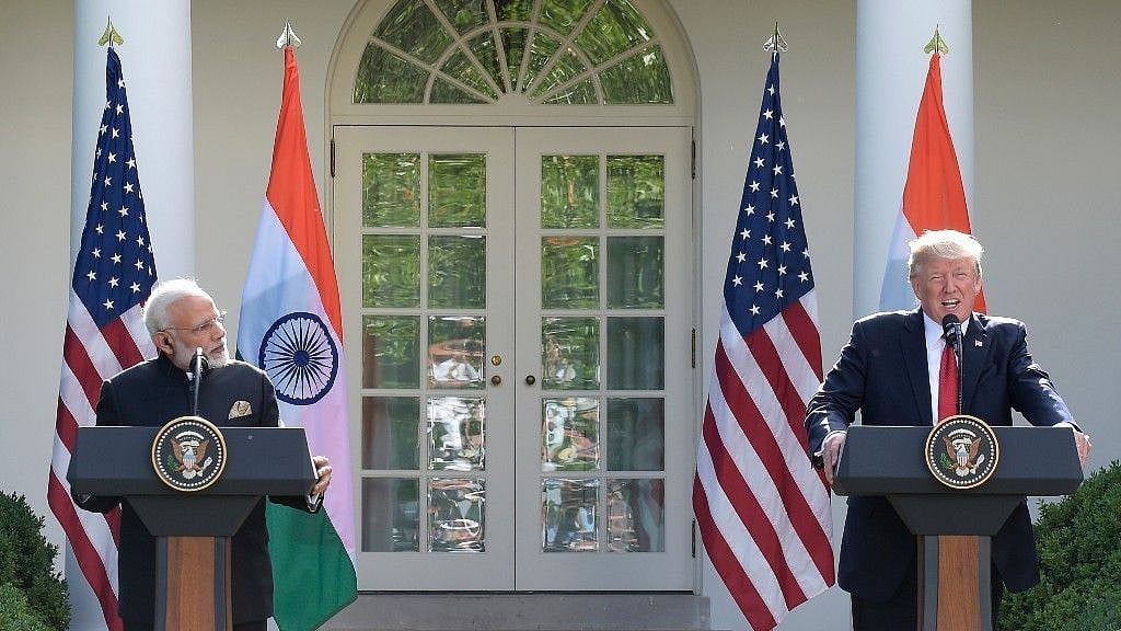 Prime Minister Narendra Modi and US President Donald Trump.&nbsp;