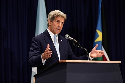 John Kerry (File Photo: Xinhua/Pan Siwei/IANS)