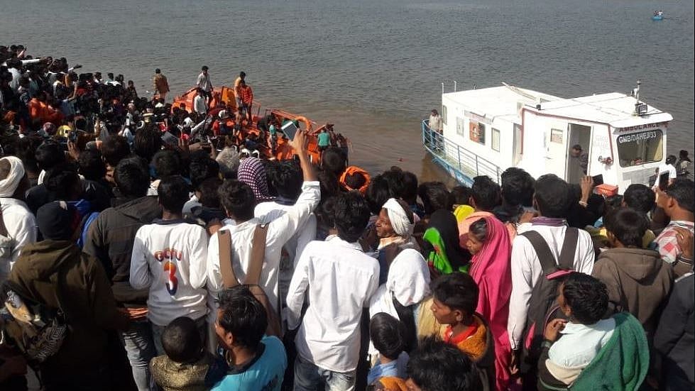 A massive search is on as several people remain missing in the deep river waters.