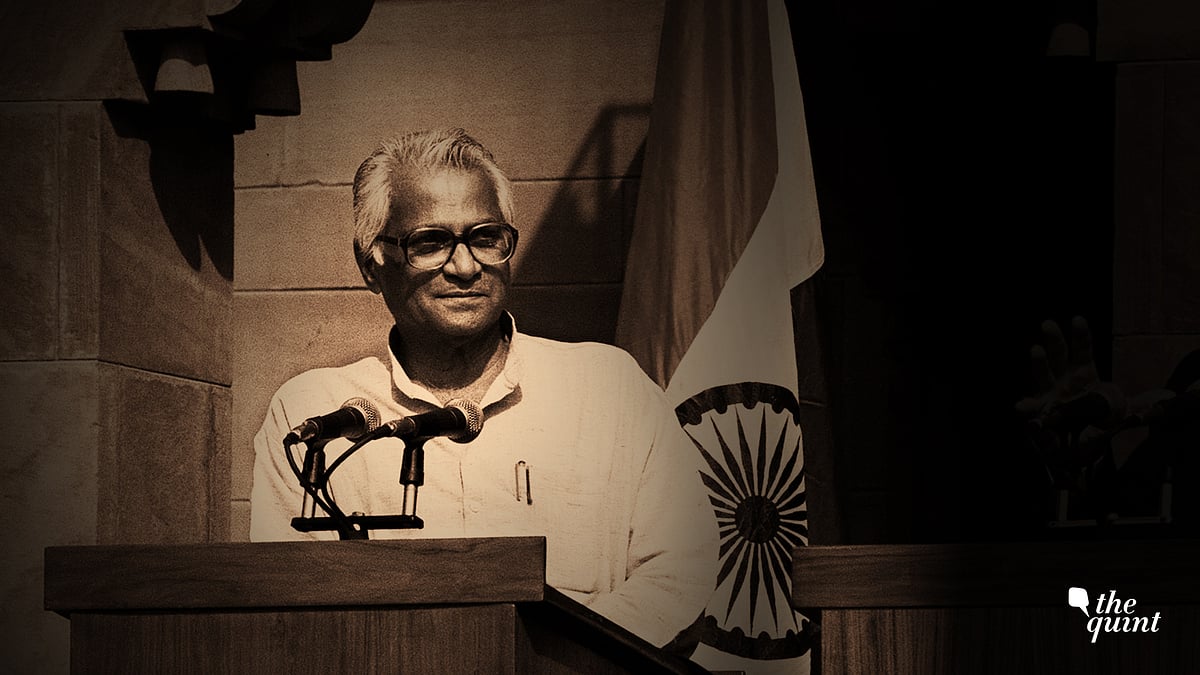 Former Defence Minister George Fernandes.