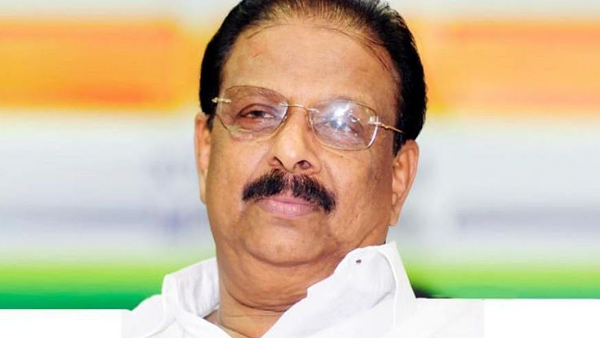 File image of Congress’ K Sudhakaran