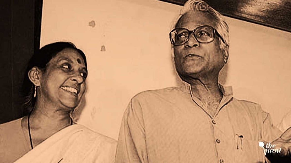 Jaya Jaitly with George Fernandes.
