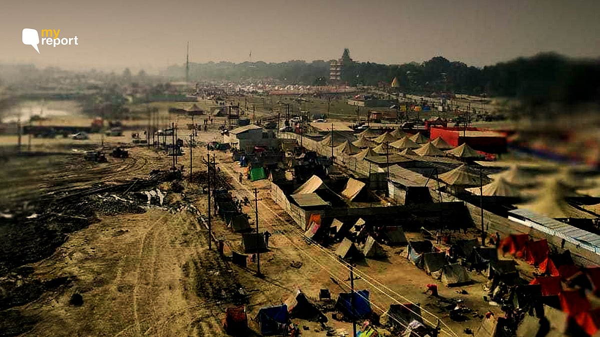 Kumbh 2019 in the making.&nbsp;