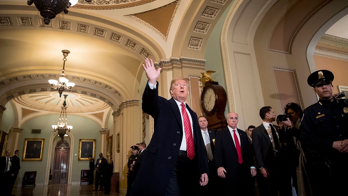 President Donald Trump stalked out of his negotiating meeting with congressional leaders on Wednesday, 9 January — “I said bye-bye,” he tweeted soon after.