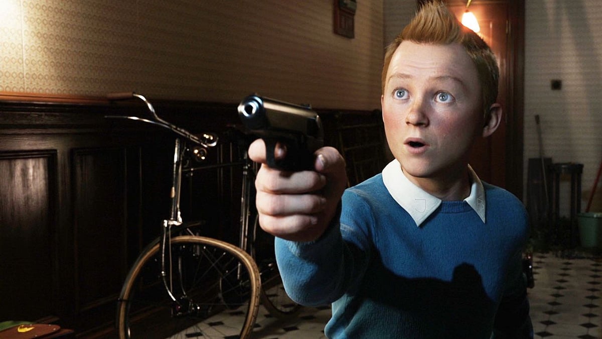 A still from <i>The Adventures of Tintin.</i>