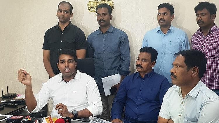 Around 84 synthetic fingerprints along with biometric machines were seized from the GHMC Sanitary Field Assistants in Hyderabad.
