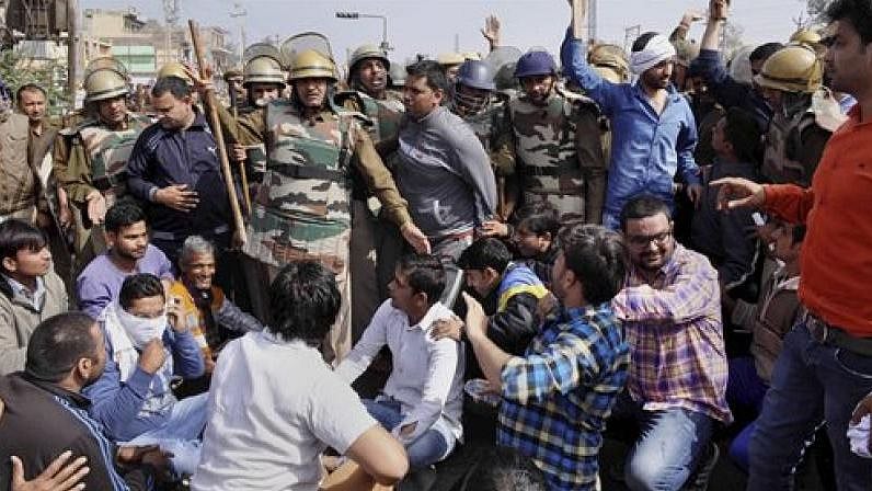 The Jat agitation for reservation took place in Haryana in 2016. Image used for representation.