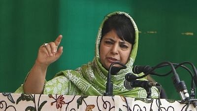 Former Jammu and Kashmir Chief Minister Mehbooba Mufti.&nbsp;