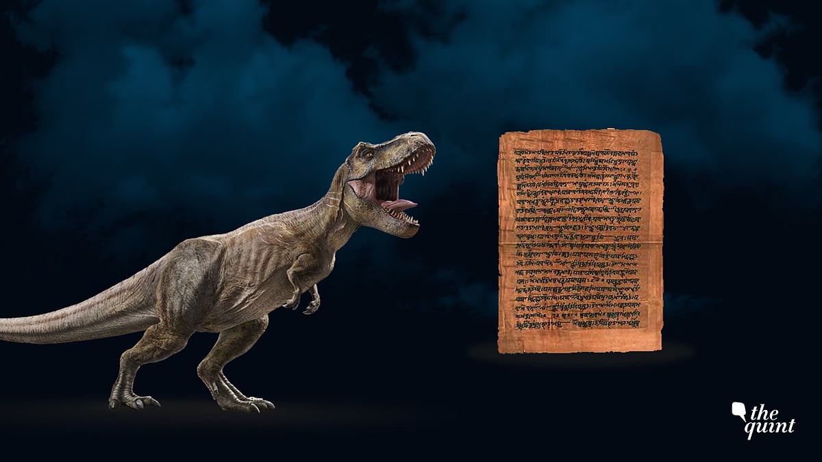 Were dinosaurs mentioned in the Vedas? Nope. But that’s exactly what Hindu right-wingers are trying to sell us. Image used for representation.