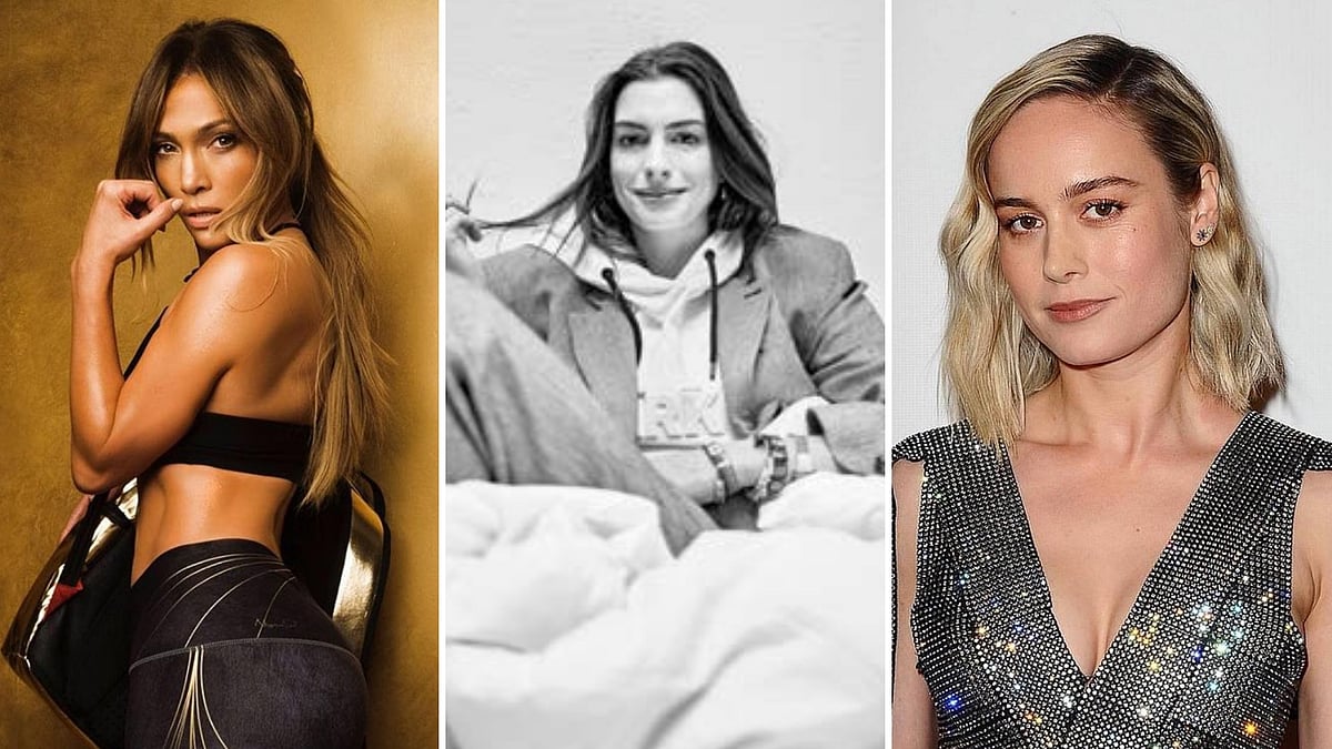 Jennifer Lopez, Anne Hathaway and Brie Larson.