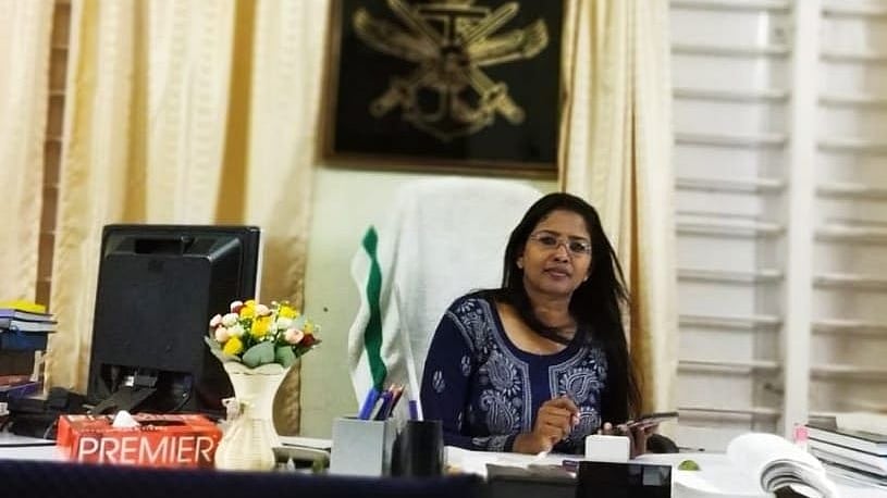 File photo of K Dhanya Sanal.