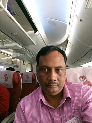 Kanak Sarkar, a professor of International Relations at Jadavpur University.  (Photo: Kanak Sarkar/Facebook)