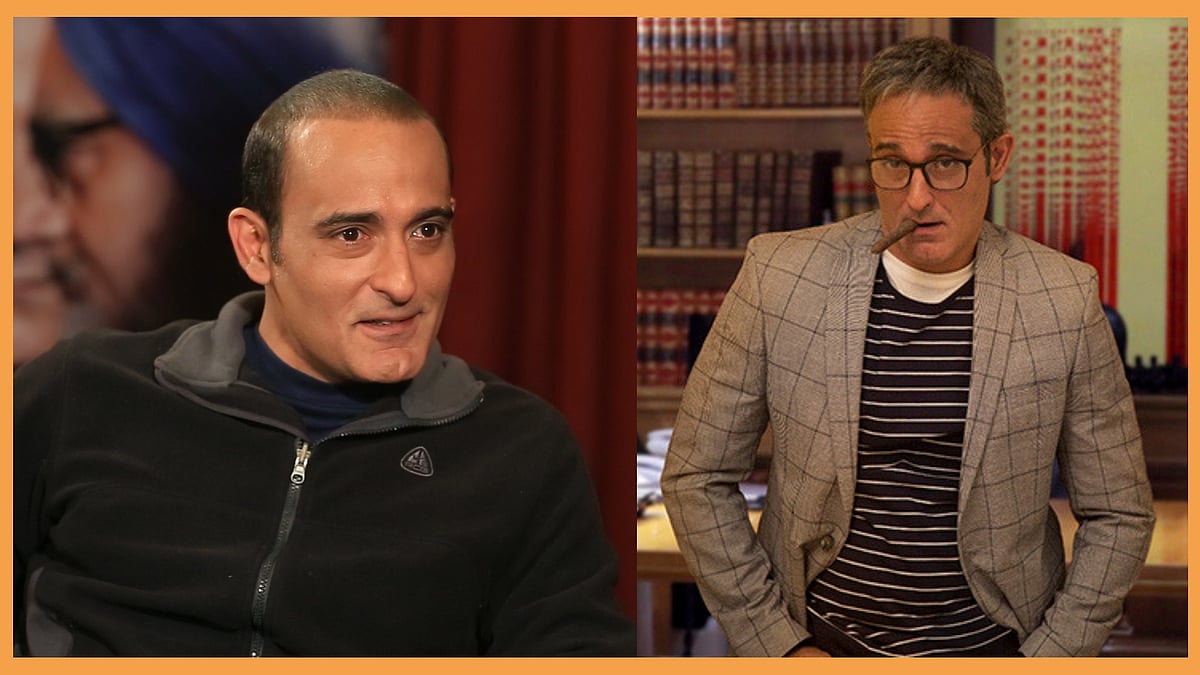 Akshaye Khanna plays Sanjaya Baru in <i>The Accidental Prime Minister.</i>