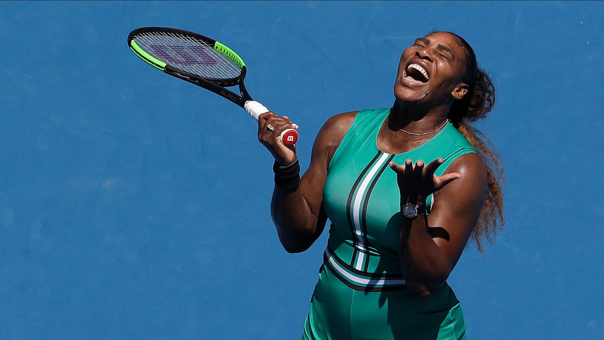 Serena Williams was knocked out in the quarter-finals of the Australian Open following a suspect foot fault call on match point.