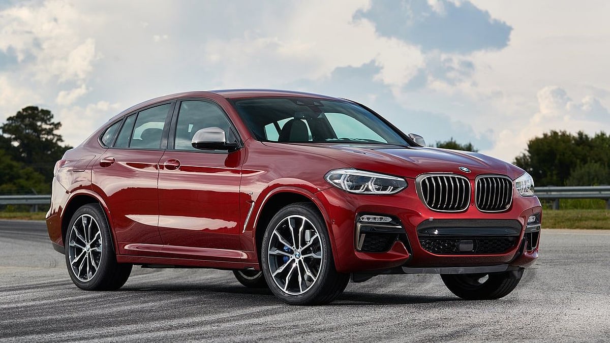 The BMW X4 is a blend of SUV proportions with coupe styling. 