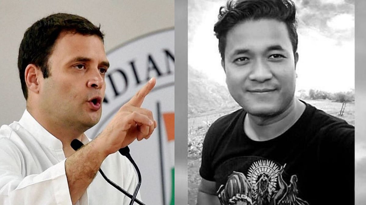 Congress President wrote to Manipur journalist Kishorechandra Wangkhem, who was arrested under NSA in December.