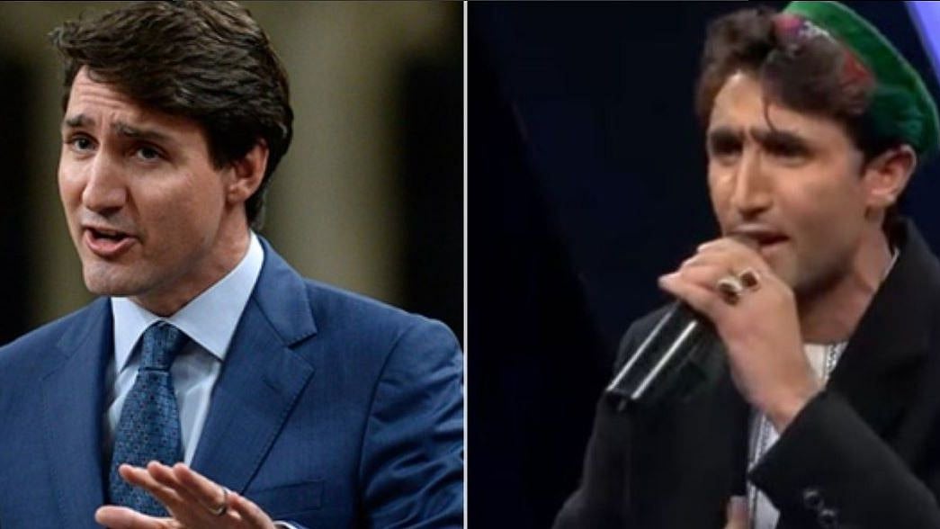 Justin Trudeau and Salam Maftoon.&nbsp;