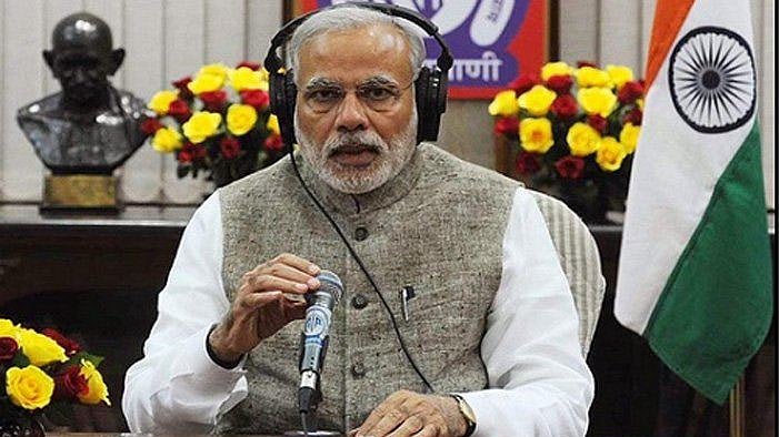 <div class="paragraphs"><p>File image of PM Modi during Mann Ki Baat event.</p></div>