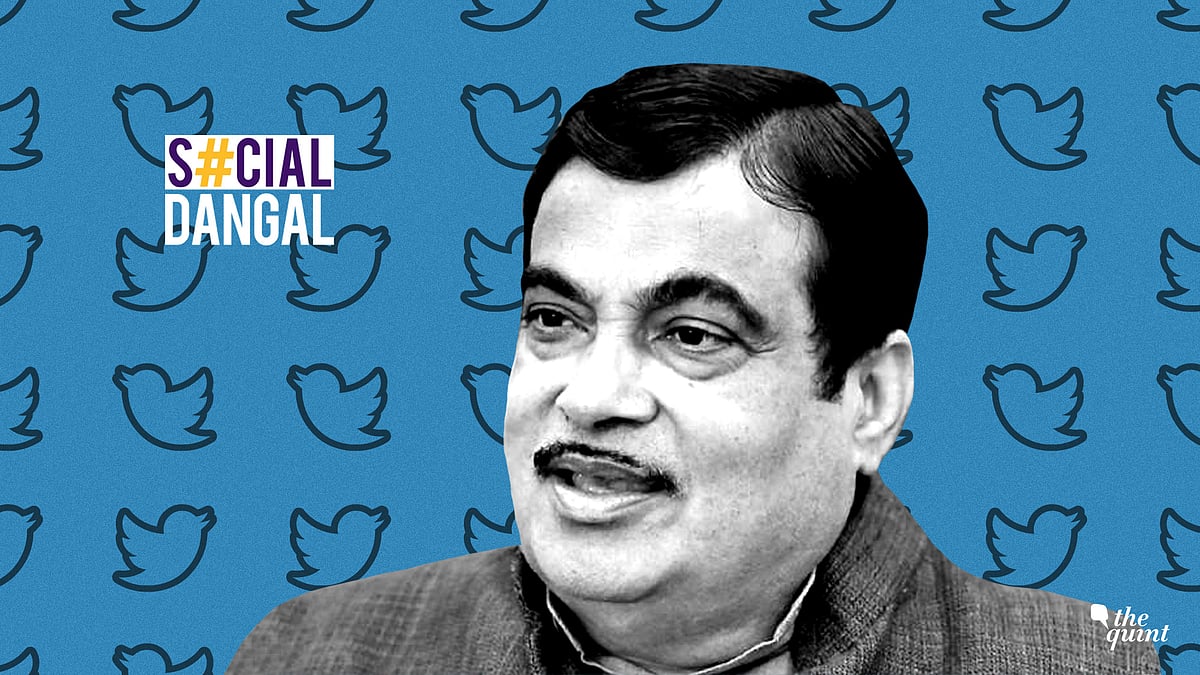 Union Minister Nitin Gadkari is the centre of attention on Twitter at the moment. 