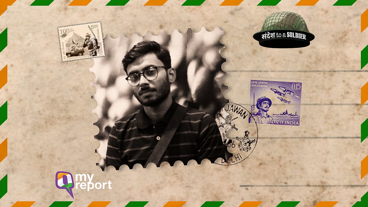 Indrajit Bhowmick sends his ‘sandesh to a soldier’ from Kolkata.