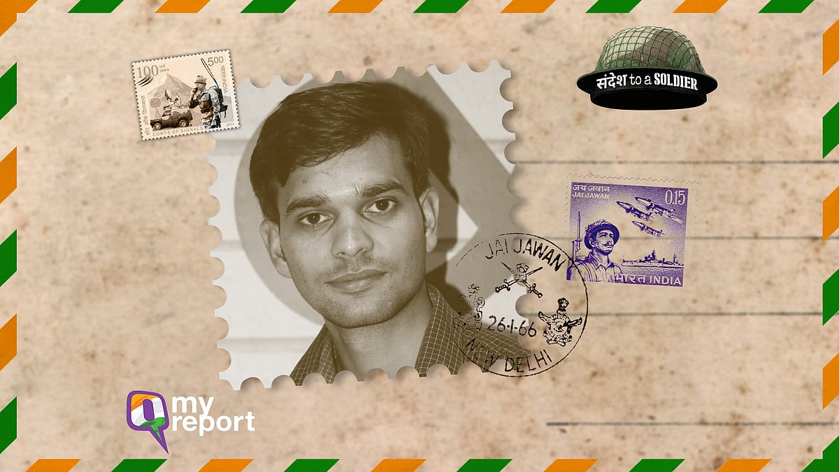 Rohit Kumar Ojha sends his ‘sandesh to a soldier’ from Delhi.