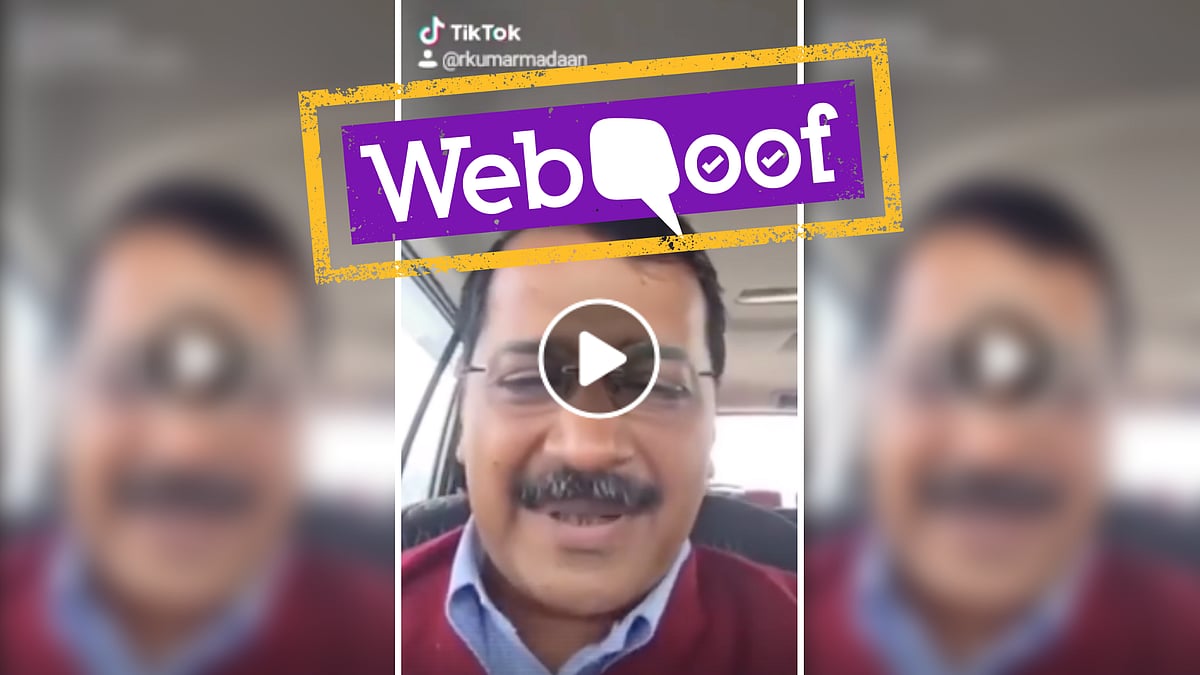 A viral video falsely claims that Delhi Chief Minister Arvind Kejriwal was drunk.