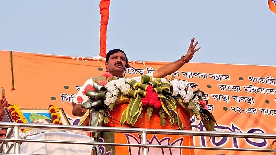 BJP National Secretary Rahul Sinha.